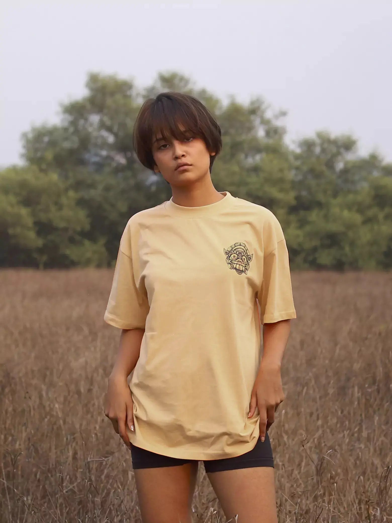 BALINESE MASK (Boxy Fit T-Shirt)