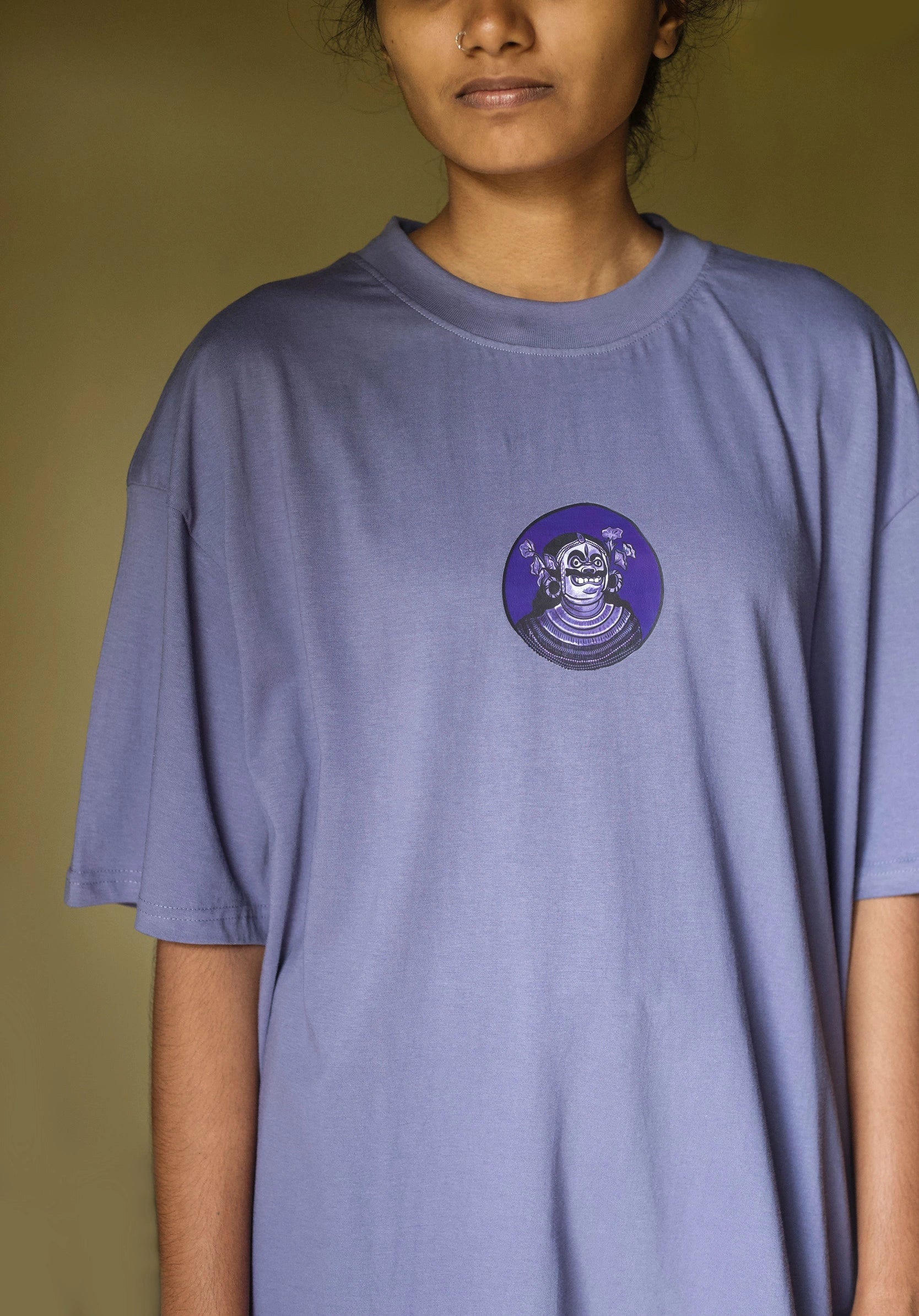 Buy Chhau Totem Oversized  Drop-Shoulder T-Shirt