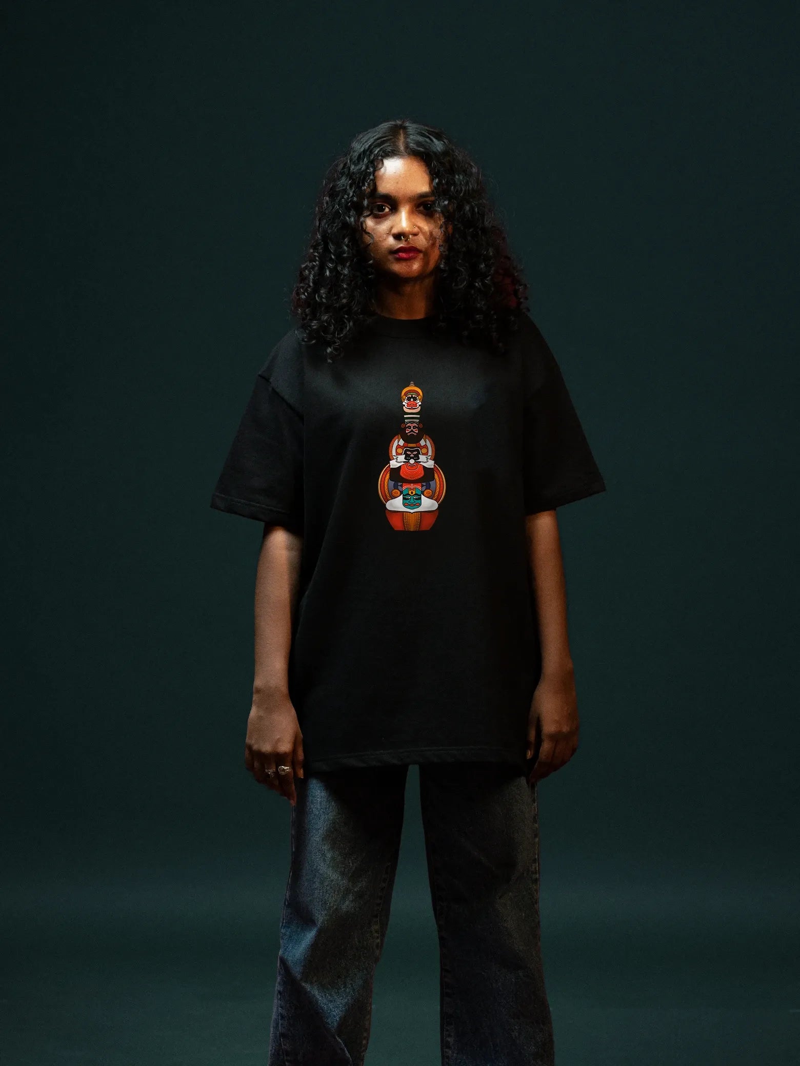 KATHAKALI (Boxy Fit T-Shirt) (