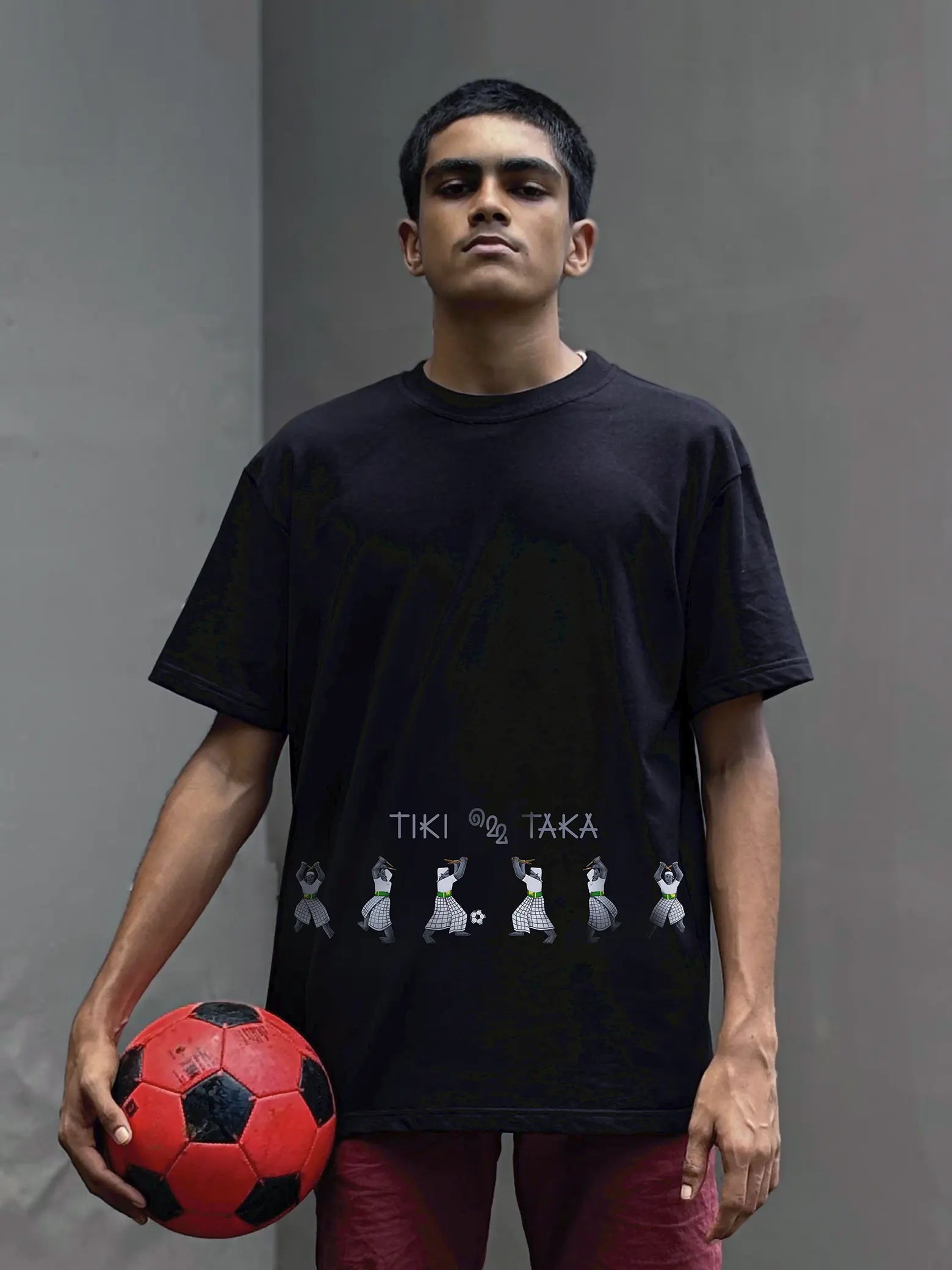 TIKI ME TAKA (Boxy Fit T-Shirt )