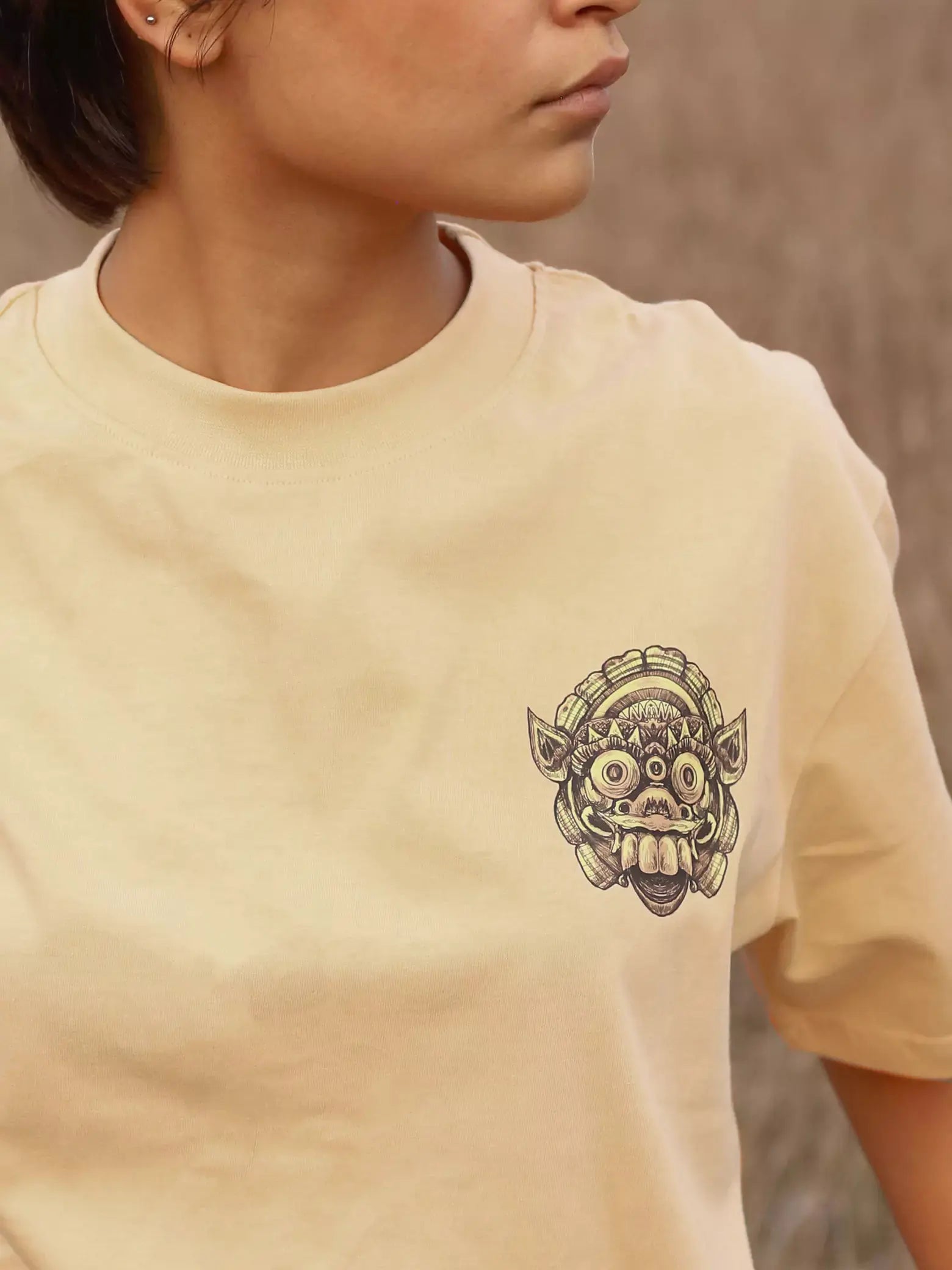 BALINESE MASK (Boxy Fit T-Shirt)