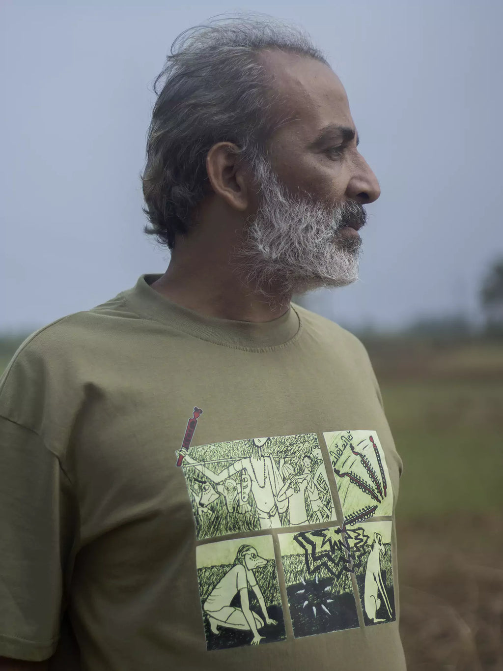 CHINDAN (Boxy Fit T-Shirt)