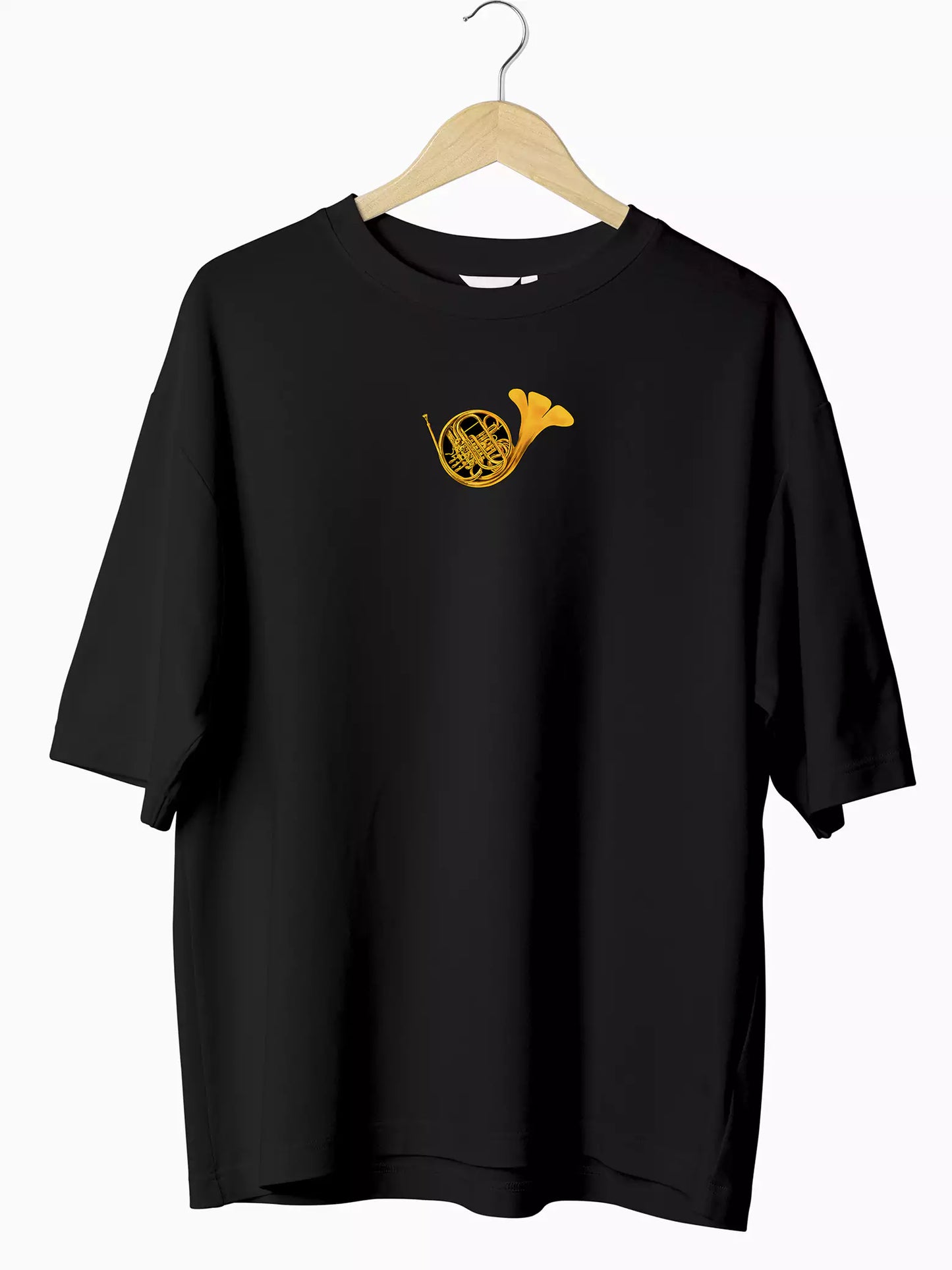 Buy Golden Trumpet Oversized  Drop-Shoulder T-Shirt