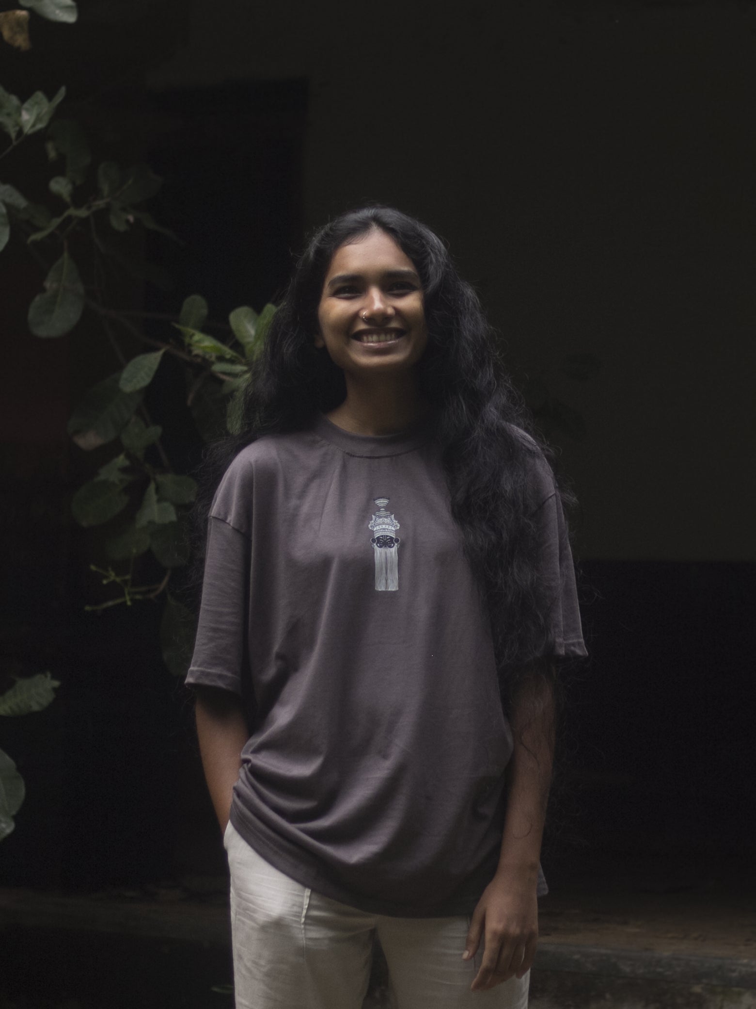 Onapottan Oversized  Drop-Shoulder T-Shirt