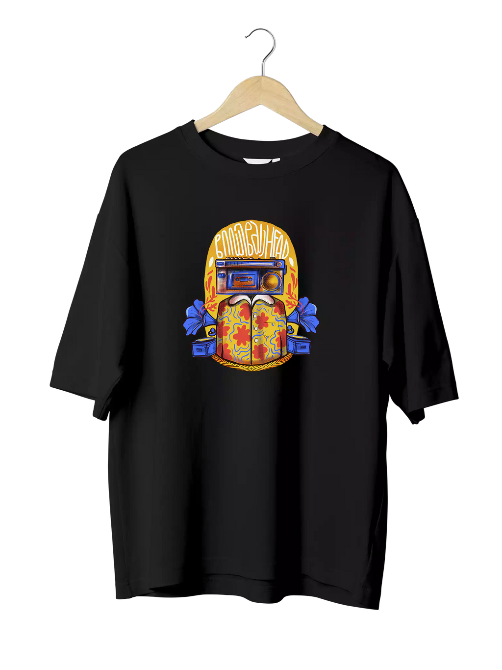 Buy Radio Head Oversized  Drop-Shoulder T-Shirt