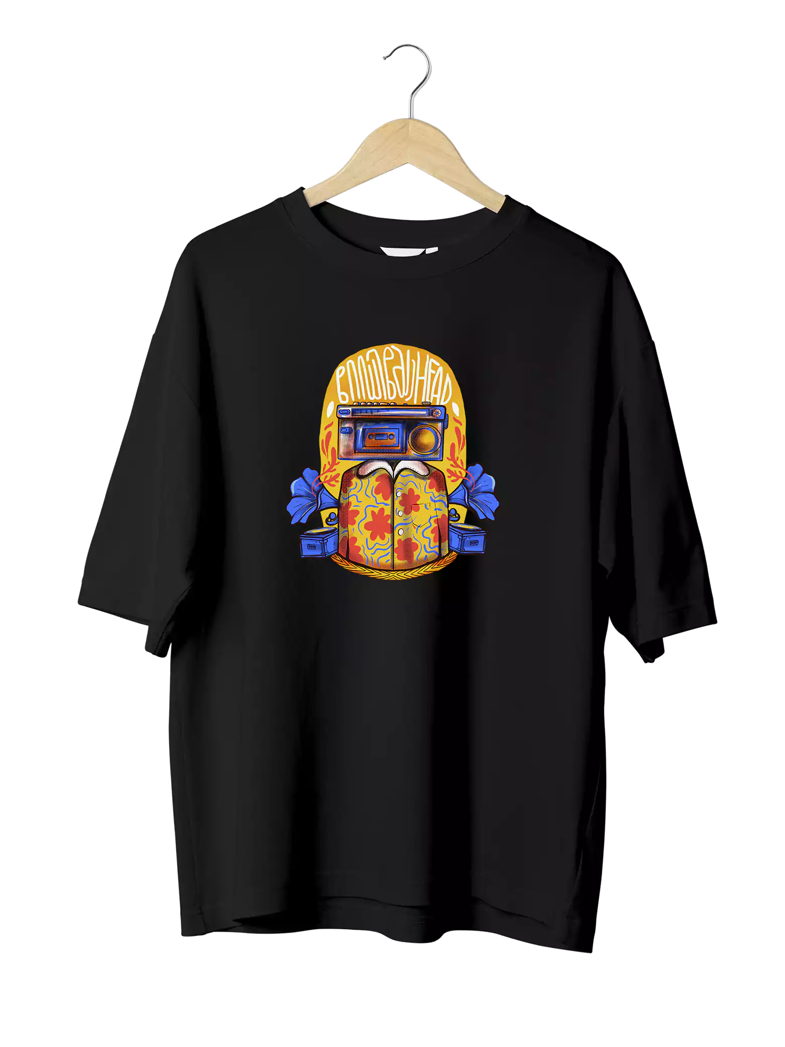 Buy Radio Head Oversized  Drop-Shoulder T-Shirt