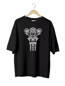 Indonesian mask Oversized dropshoulder