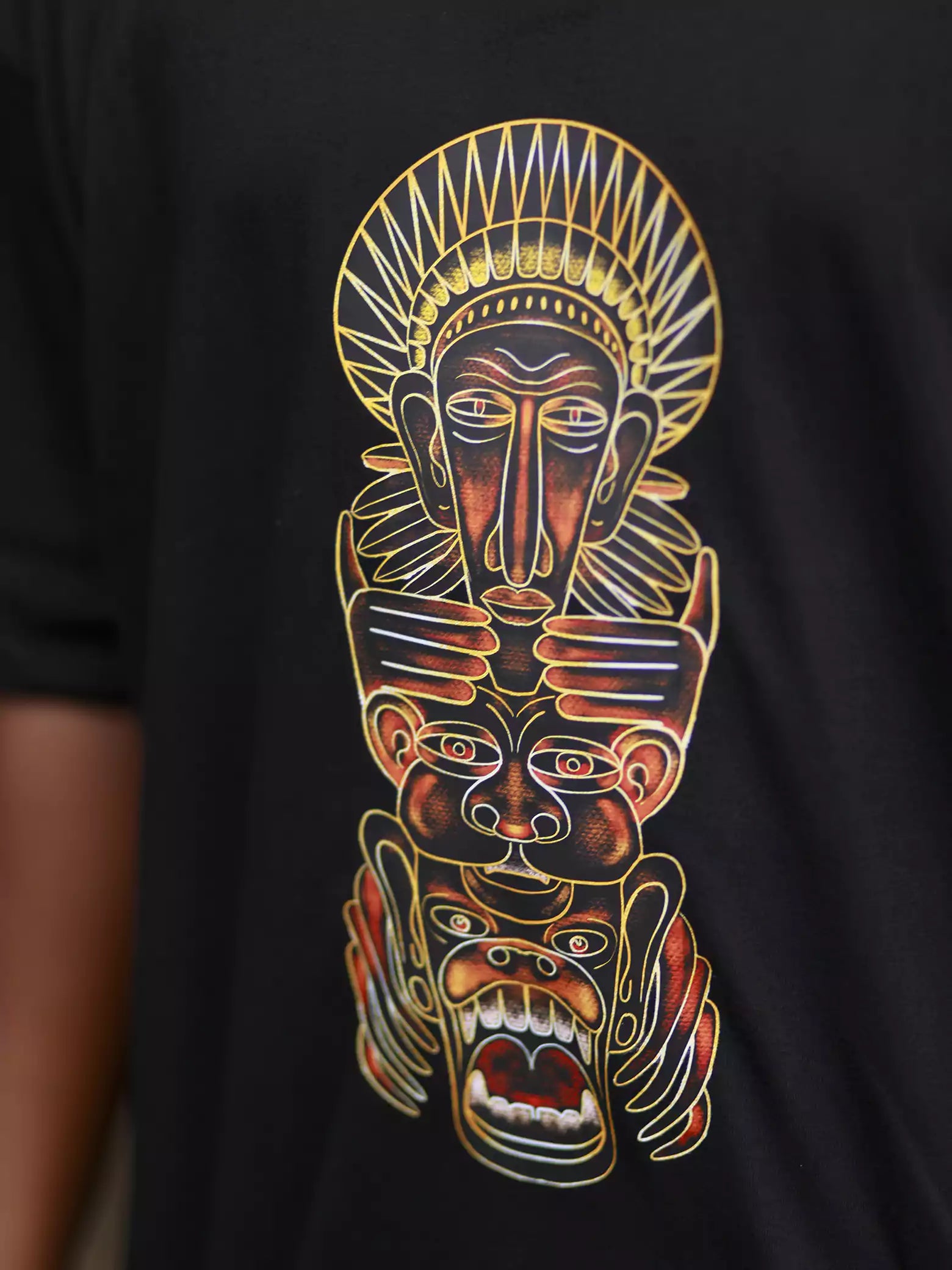 Buy Monkey Tribe Oversized  Drop-Shoulder T-Shirt