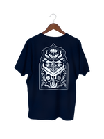 Load image into Gallery viewer, printed t shirt blue mughal 

