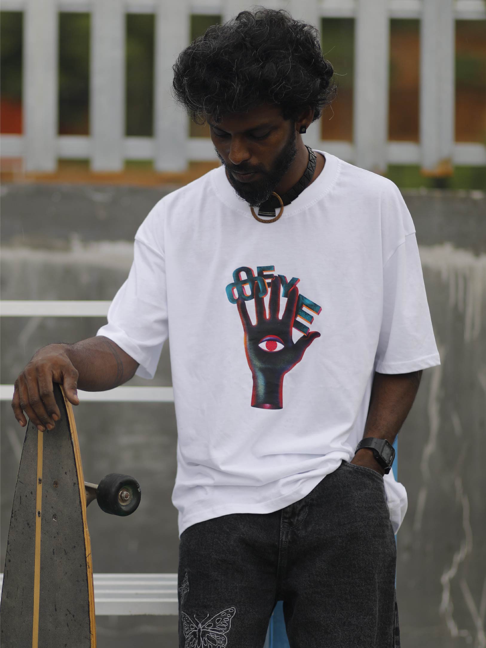 Buy Kai Oversized  Drop-Shoulder T-Shirt