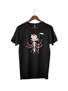 printed t shirt black padappan 